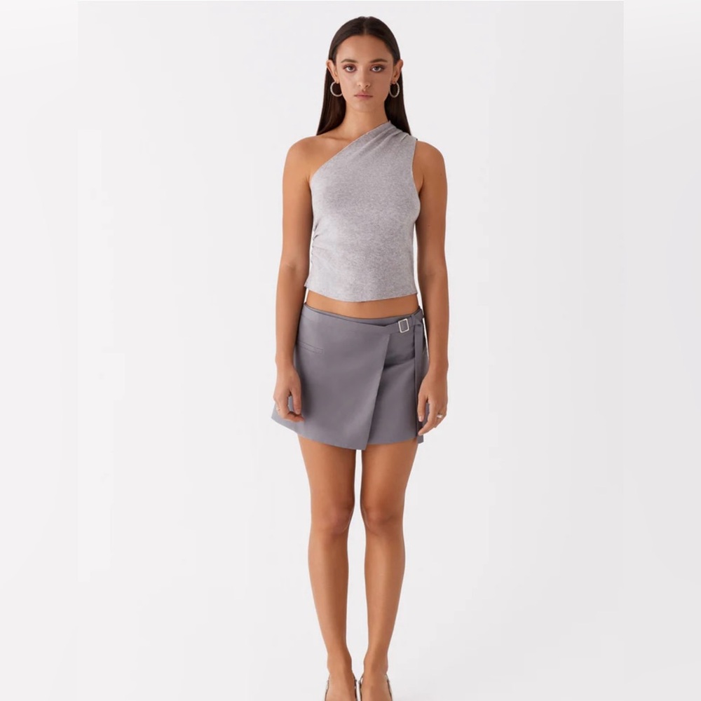 Peppermayo Knit One Shoulder Top - NEW WITH TAGS